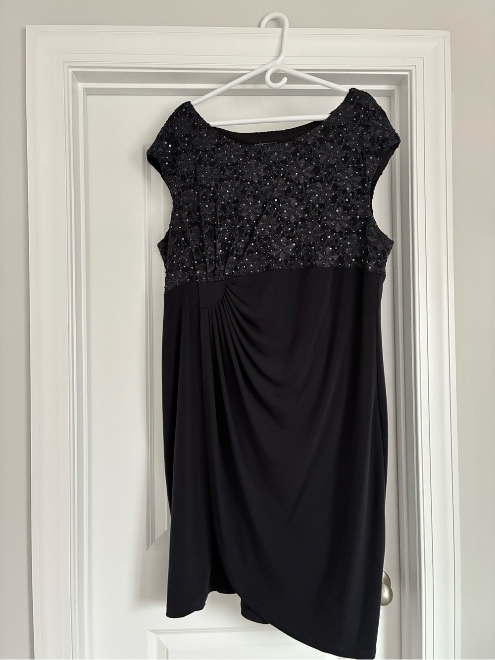 Dressbarn Dress Color: Pewter Size: 20